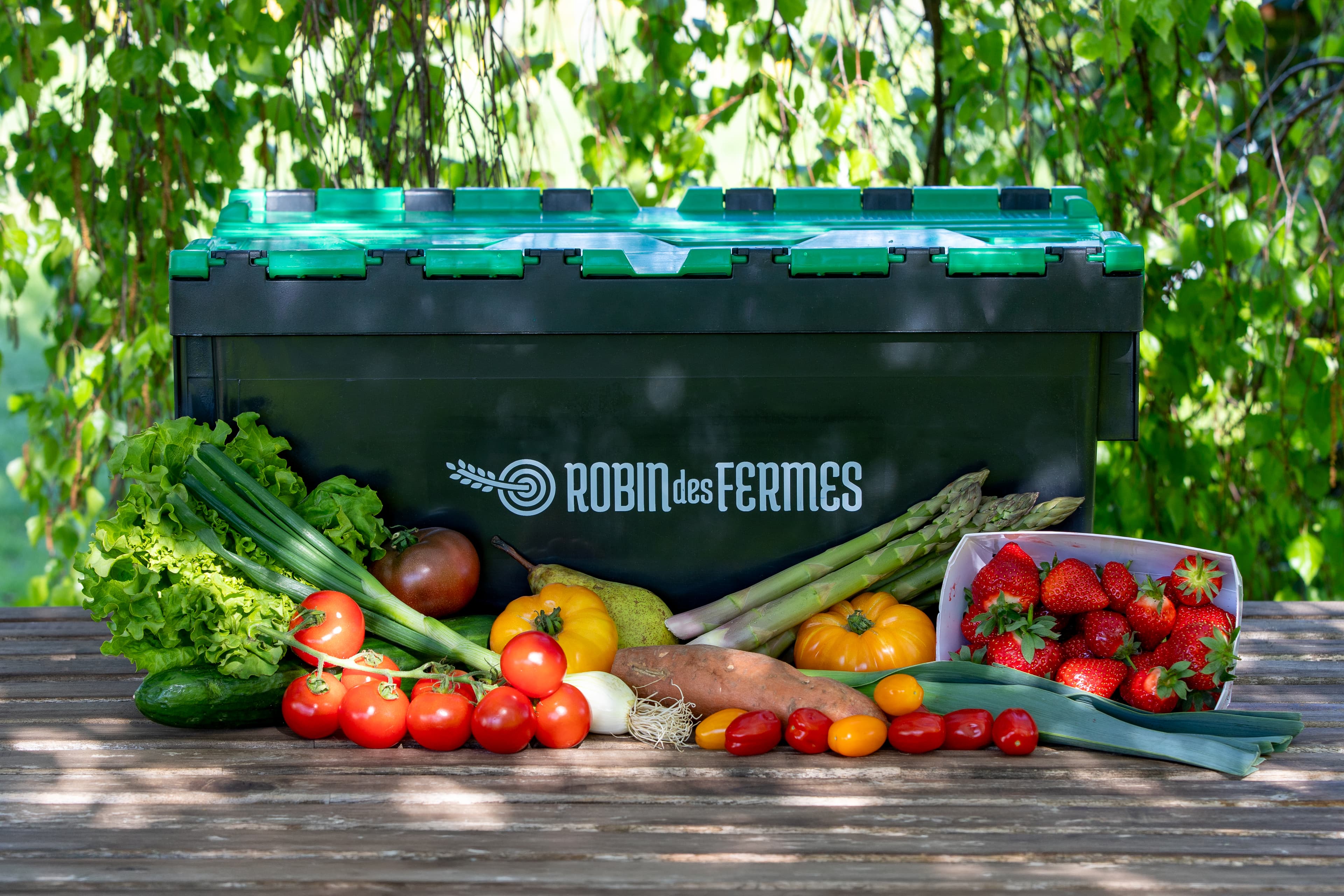 Panier de fruits et légumes
