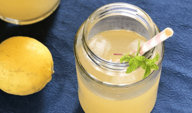 Kéfir à la menthe