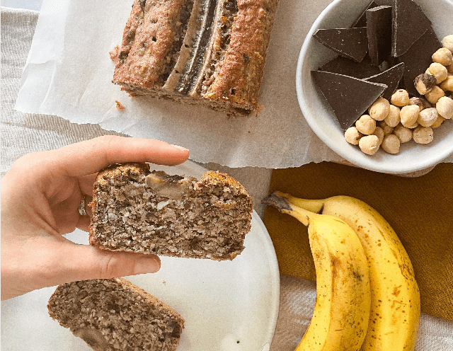 Banana Bread Sans Gluten