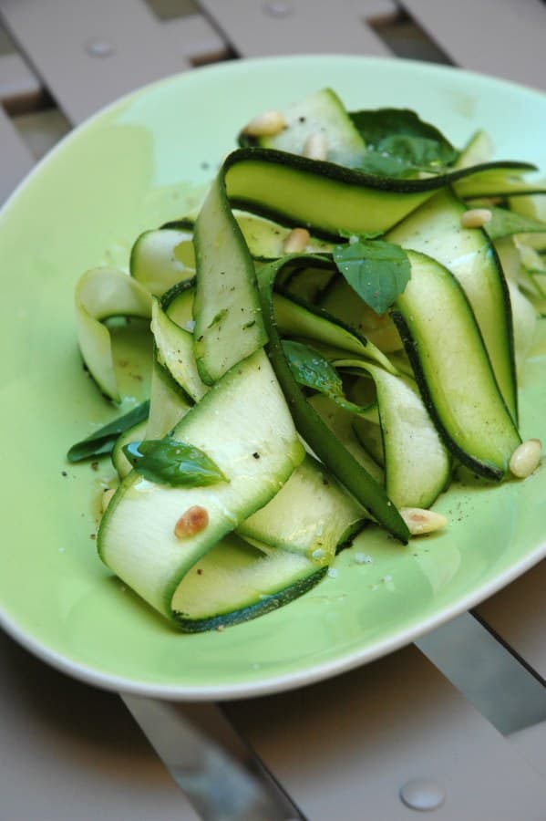 Tagliatelles aux courgettes