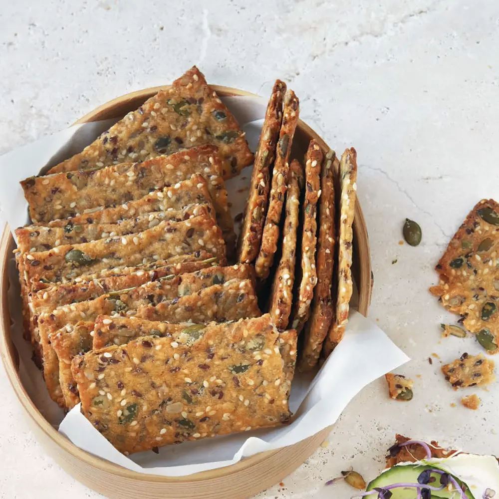 Crackers aux graines